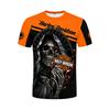 Новая футболка Harley Davidson Хлопок Печать Мода Короткий рукав Вентиляция Бодибилдинг Топы Harley