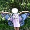 Shoulder Straps Butterfly Wings Costume Cape Fancy Cloak  Kids