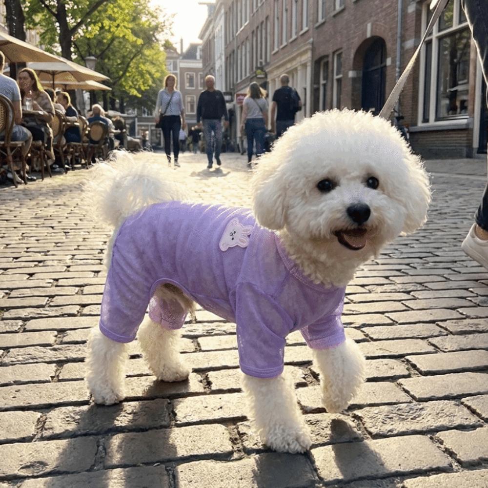 Breathable Pet Summer Clothes Sun-proof Dog Cooling Jumpsuit Dog Sunscreen Clothes Summer Season