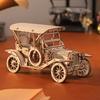 Классический Автомобиль 3D Деревянная Головоломка Модель Машины, Набор для Сборки Своими Руками, Подарок Ручной Работы, Декор для Дома, Механический Набор для Сборки, Строительная Игрушка