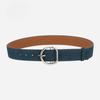 Retro Matte Leather Women's Belt, Fashionable Simple Reverse Velvet Versatile Match with Jeans High-end Decorative Belt for Women