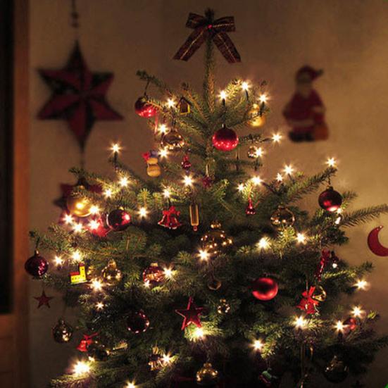 24Pcs Christmas Ball Create Atmosphere Ornaments Eye-catching Xmas Decoration Festive Beautiful Christmas Balls