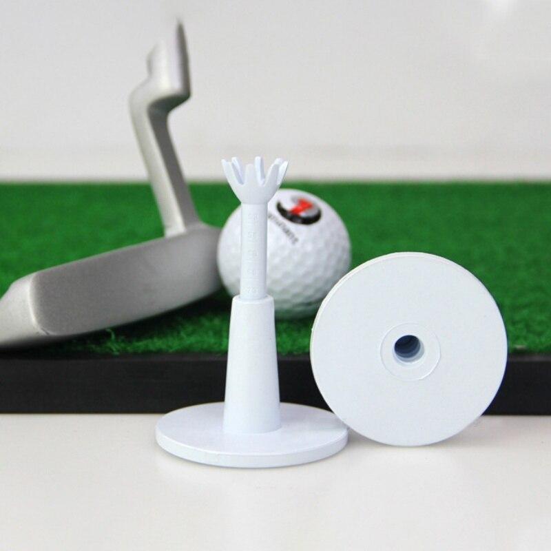 hot! 2pc/set Adjustable Exercise Golf Tee For Practicing Training Golf Accessories