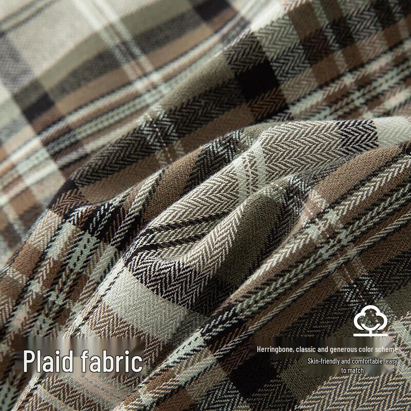 Semir Men's 2025 Spring Geographic Series Plaid Jacket