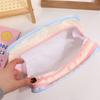 Multilayer Korean PVC Stationery Bag Desktop Storage Ins Pencil Pouch  Children Kids