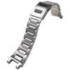 Korlexchi Metal Watch Band for Casio and 316 Stainless Steel Bracelet Men's G-SHOCK MTG-B1000, (Silver)