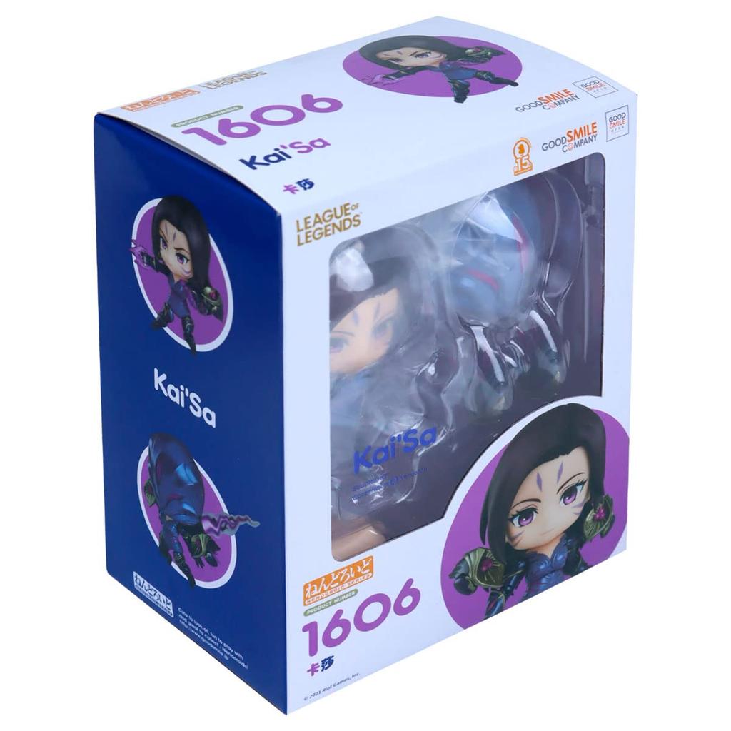 Good Smile Arts Shanghai Nendoroid League of Legends Kai'Sa Non-scale ABS&PVC Painted Fully Movable Figure