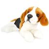 VIAHART [Tiger Tale Toys] Beagle Dog Large Plush Toy, Realistic 12-inch (30cm) Pet Sitting Dog (12-Inch)