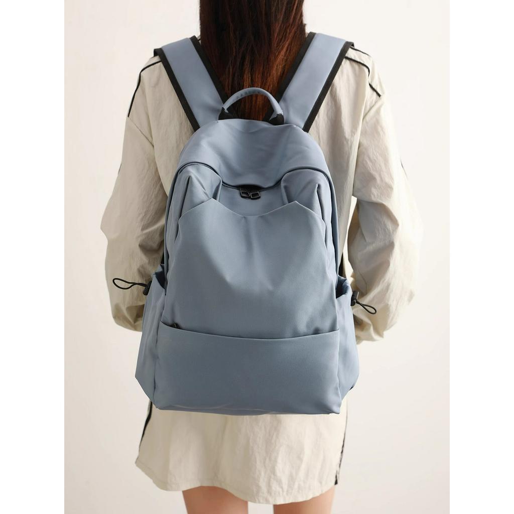 Простой рюкзак Рюкзак унисекс Школьный рюкзак для ученика средней школы Дорожная сумка большой вместимости Женский рюкзак