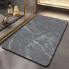 Коврик с мраморным узором для ванной и туалета, впитывающие быстросохнущие коврики для кухни, впитывающие коврики для входной двери для домашнего использования