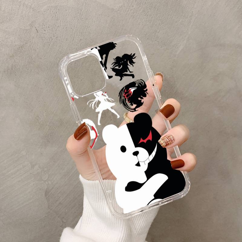 Чехол для телефона Danganronpa Junko Enoshima Monokuma для iphone 13 11 12 pro XS MAX 8 7 6 6S Plus X 5S SE 2020 XR