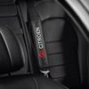 QQEP4 For Citroen C3 C5 Aircross C5X C4 Picasso e-C3 C1 C-Crosser C6 Interior Accessory Carbon Fibre Seat Belt Cover Shoulder Pads