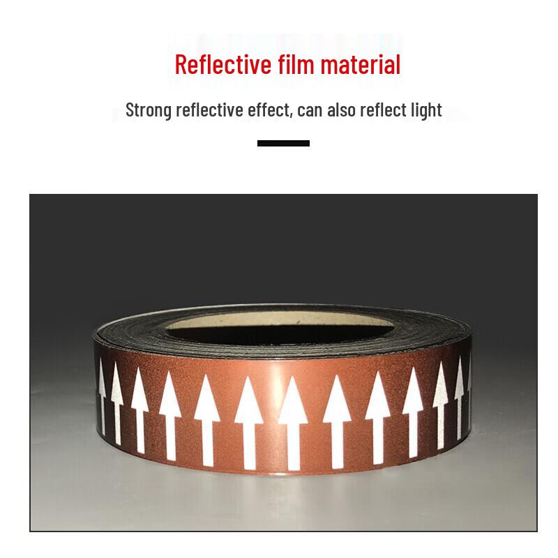 Zhunhang Industrial Reflective Pipe Flow Direction Indicator Tape