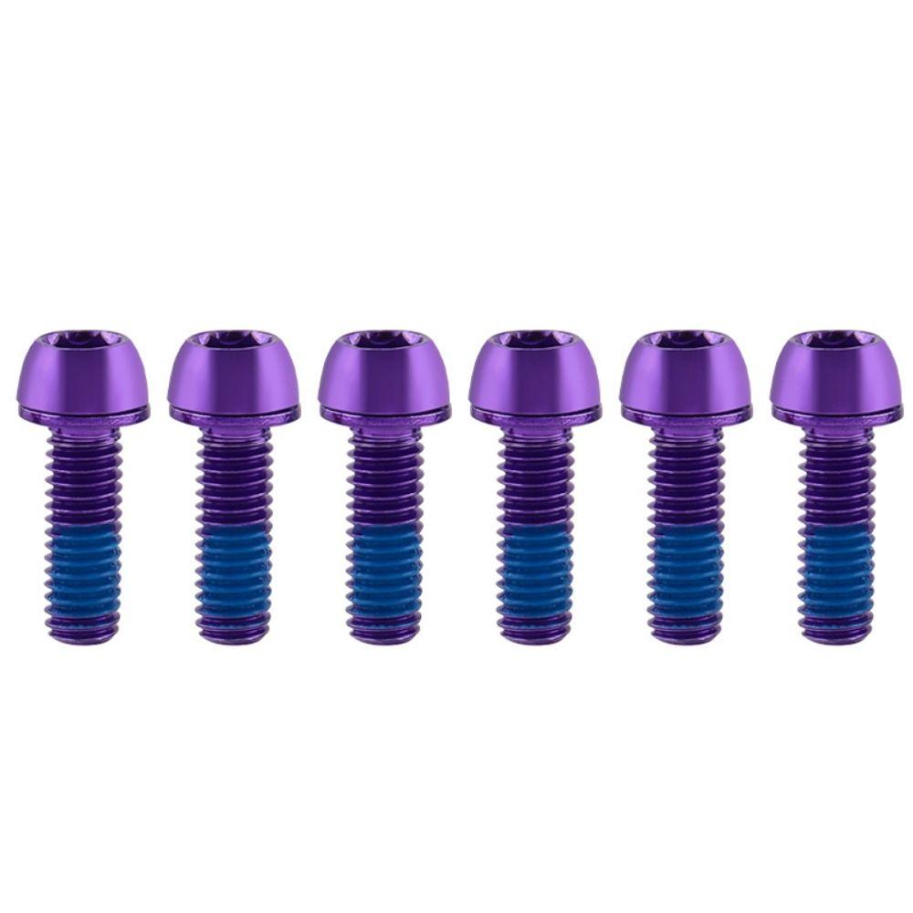 Titanium-plated Bike Handle in Bolts Stainless Steel Bicycle Disc Brake Caliper Bolt Folding