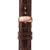 Tissot Мужские модные часы T006.407.36.033.00 с кожаным ремешком и серебристым циферблатом