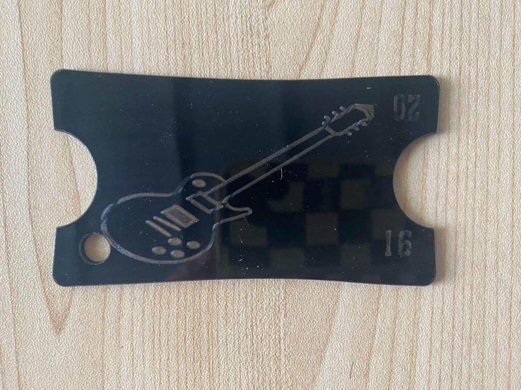 4-Piece Guitar & Bass Fretboard Measurement Tool Set