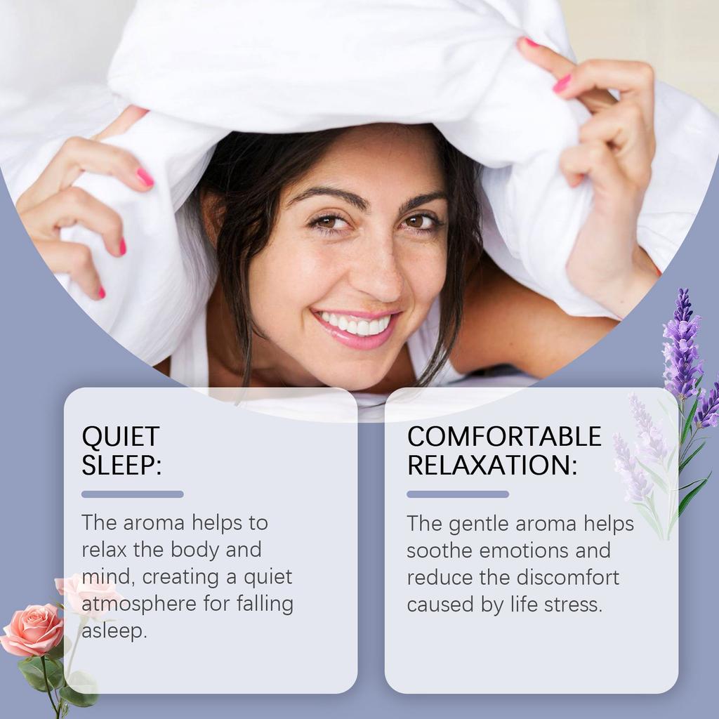 Лавандовое масло, травяная сыворотка, масло, растительная сыворотка, масло для улучшения сна, ароматерапия, успокаивающий сон, успокаивающий сон, осветляющий и увлажняющий 10 мл