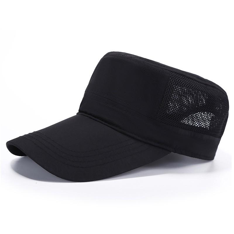 Lightweight Breathable Mesh Baseball Cap With Extended Brim Sun Protection Men Women Outdoor Casual Hat