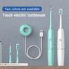 2 In 1 Electric USB Toothbrush Tooth Cleaner Whiten Teeth Tartar Remove