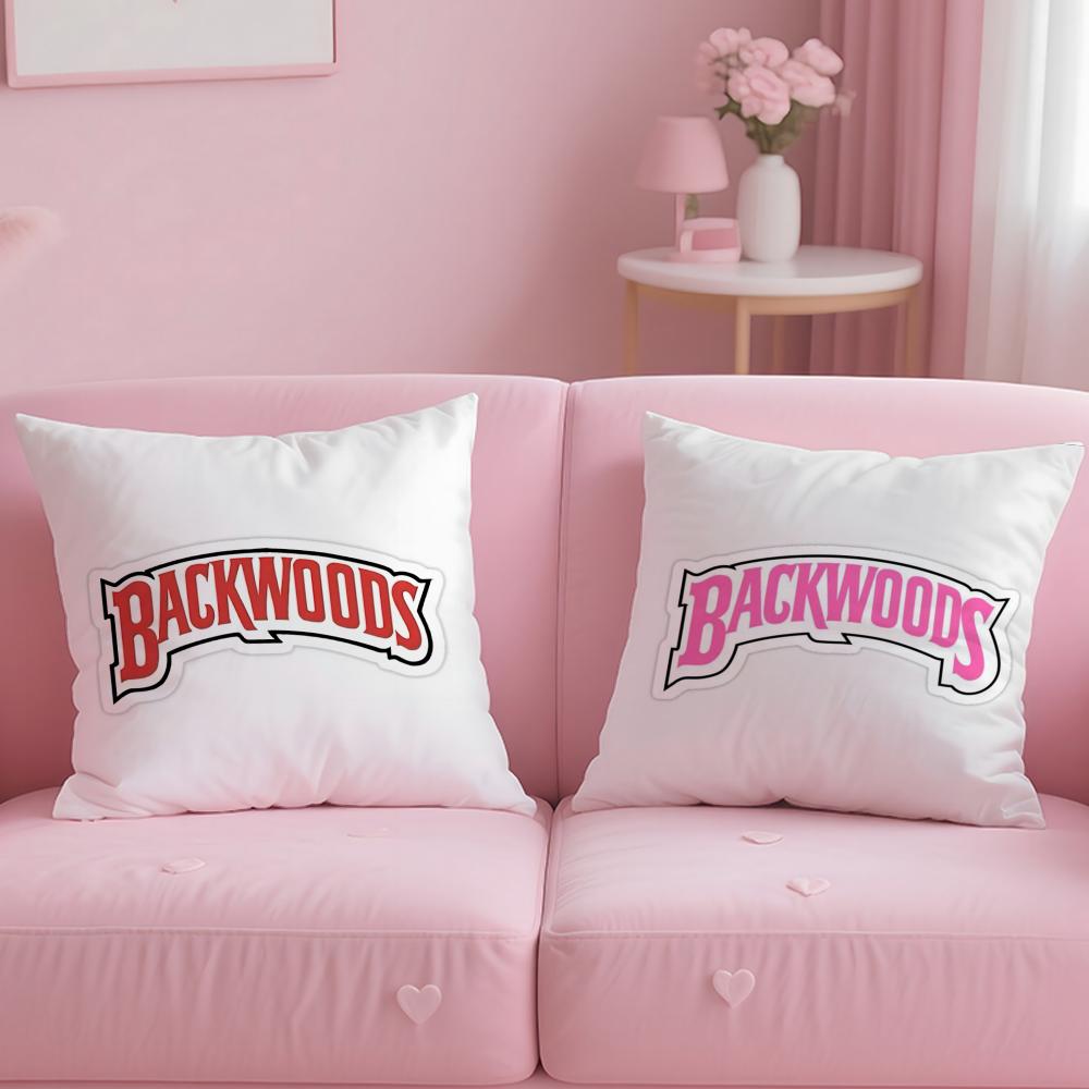 Popular Bbackwoodsfed Cushion Cover Soft EasyWash Pillow Case Versatile for Couch Bed Travel and Office