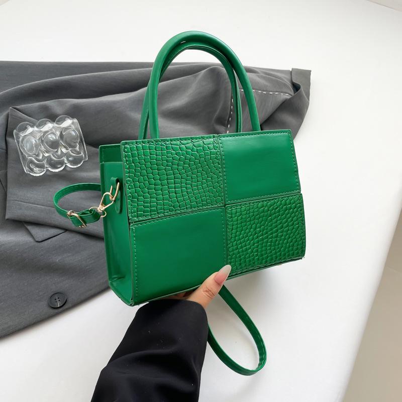 Осень новая нишевая дизайнерская маленькая квадратная сумка модная простая ретро изысканная трендовая сумка через плечо мессенджер