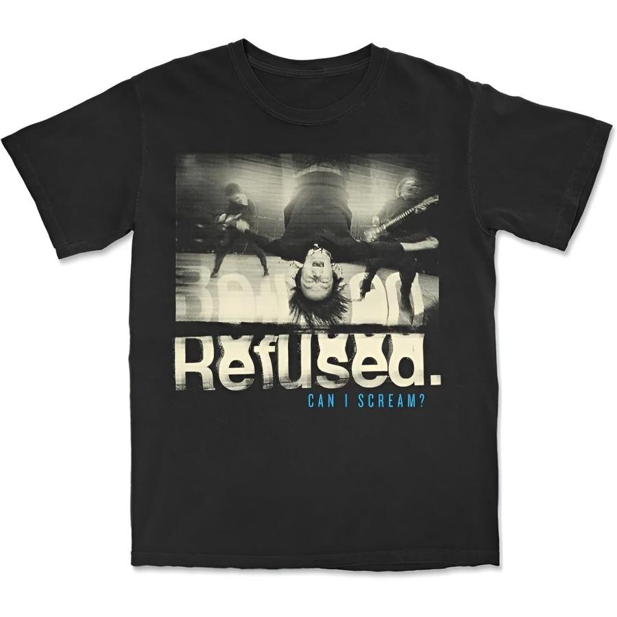 Refused Мужская футболка "Могу ли я кричать" Черная _ Официально лицензированный товар