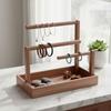 Solid Wood Bracelet Storage Holder Large Size Jewellery Organizer  Closet Organization