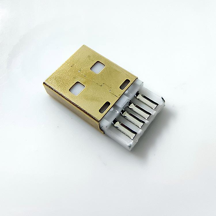Позолоченный USB-разъем Micro Type-C: Высококачественная клавиатура, Флеш-накопитель, Усилитель для наушников, Кабель для передачи данных для мобильного телефона.