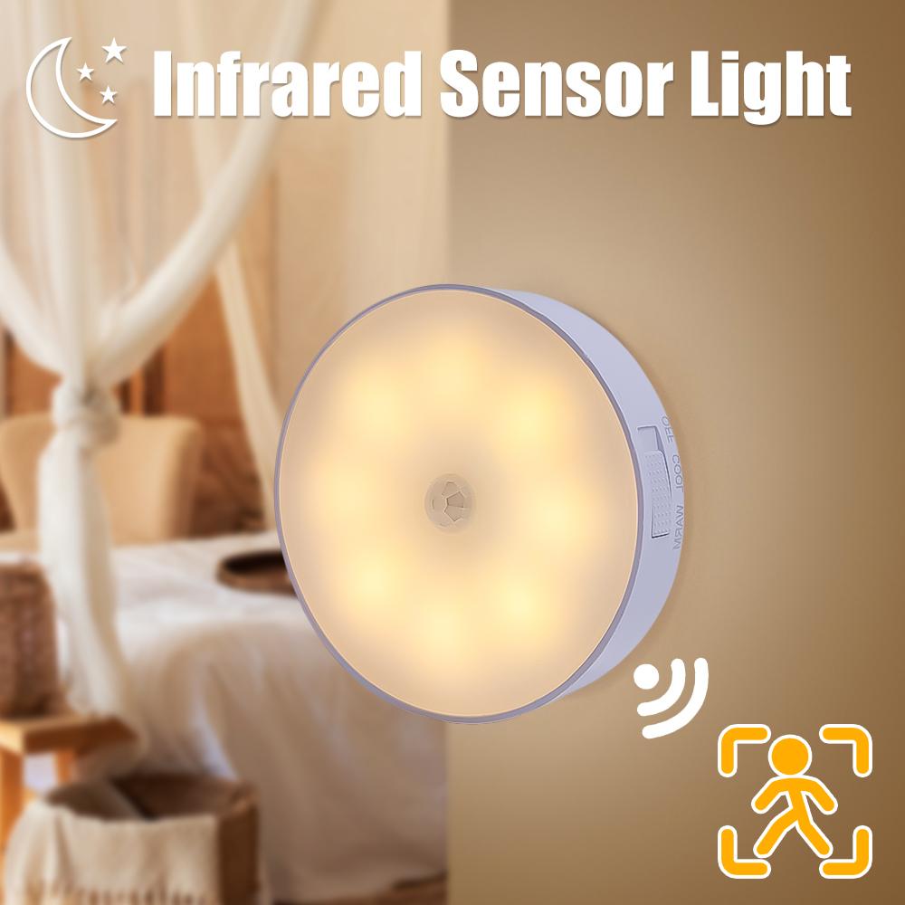 Ночной свет с датчиком 8LED