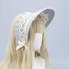 Ruffle Lolita Bonnet Cap Pastorale Style Lace Hat Victorian Headpiece  Halloween Costume