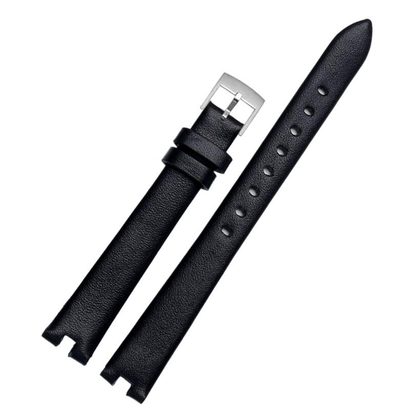 Для Garmin Lily Женский Коровья Кожаная Ремешок для Часов Замена Мягкий Спортивный С прорезями Кожаные Наручные Ремешки 14*6MM Аксессуары Браслет Ремешок для Часов