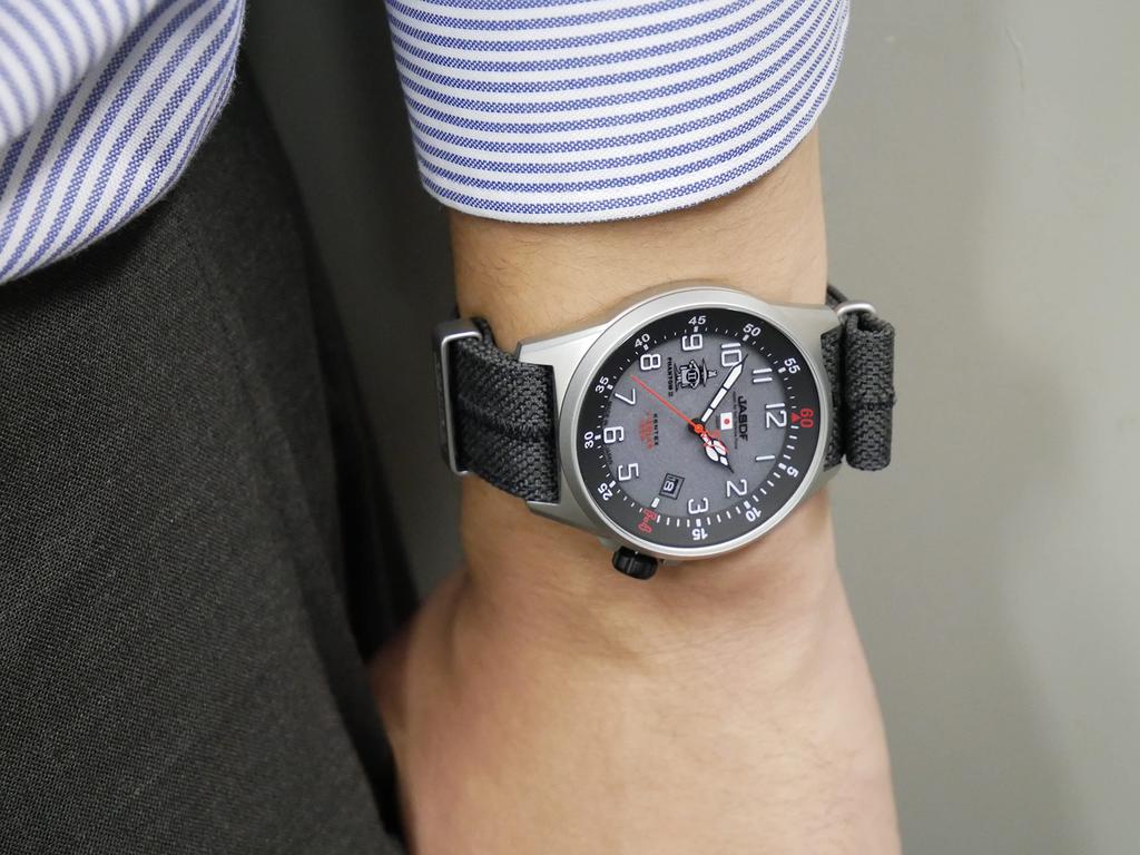 Kentex Phantom F-4 Phantom II Model S715M-10 Men's Solar Watch, Water Resistant To 10 ATM, Gray