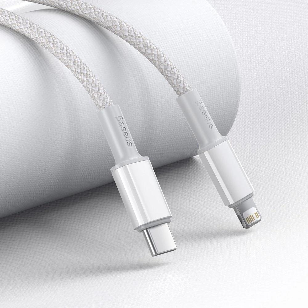 Baseus Usb Type C - Lightning Cable Fast Charging Power Delivery 20 W 2 M White (Catlgd-A02)