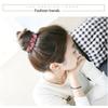 Fashionable Rhinestone Hair Bun Maker Sparkling Crystal Headband Ponytail Holder No-Feather Gem Embellished Twist Clip for Effortless Styling