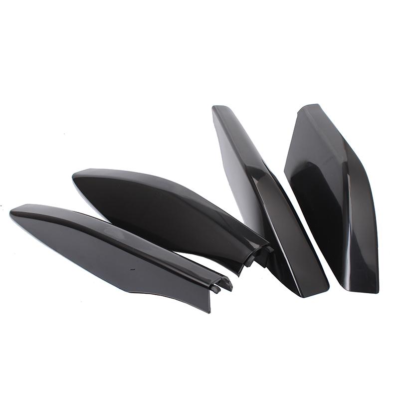 Автомобильный Стайлинг, крышка багажника на крышу, сменный конец рейки, аксессуары в виде ракушки, 4 шт. для Toyota Land Cruiser Prado Fj120 2003-2008 2009