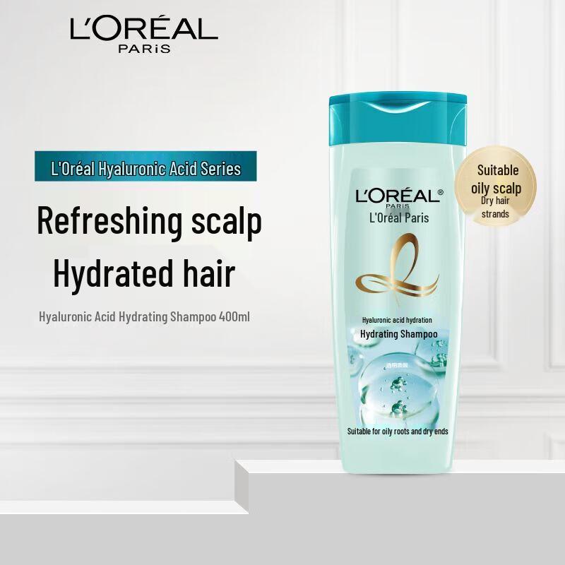L'Oréal Hyaluronic Acid Hydrating Shampoo 400ml