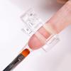 1pc Nail Art Extension Clip Auxiliary Stereotype Transparent Clip DIY Nail Art Nail Piece Fixed Decoration Repair Tool