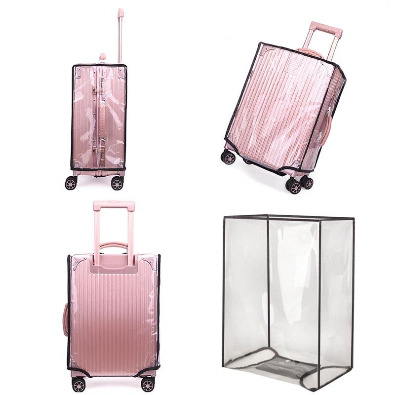 Luggage Transparent Cover Waterproof Plastic Protector Suitcase & Bag Travel Luggage Cover