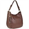 Large Brown Cognac Shopper Bag, Natural Italian Leather