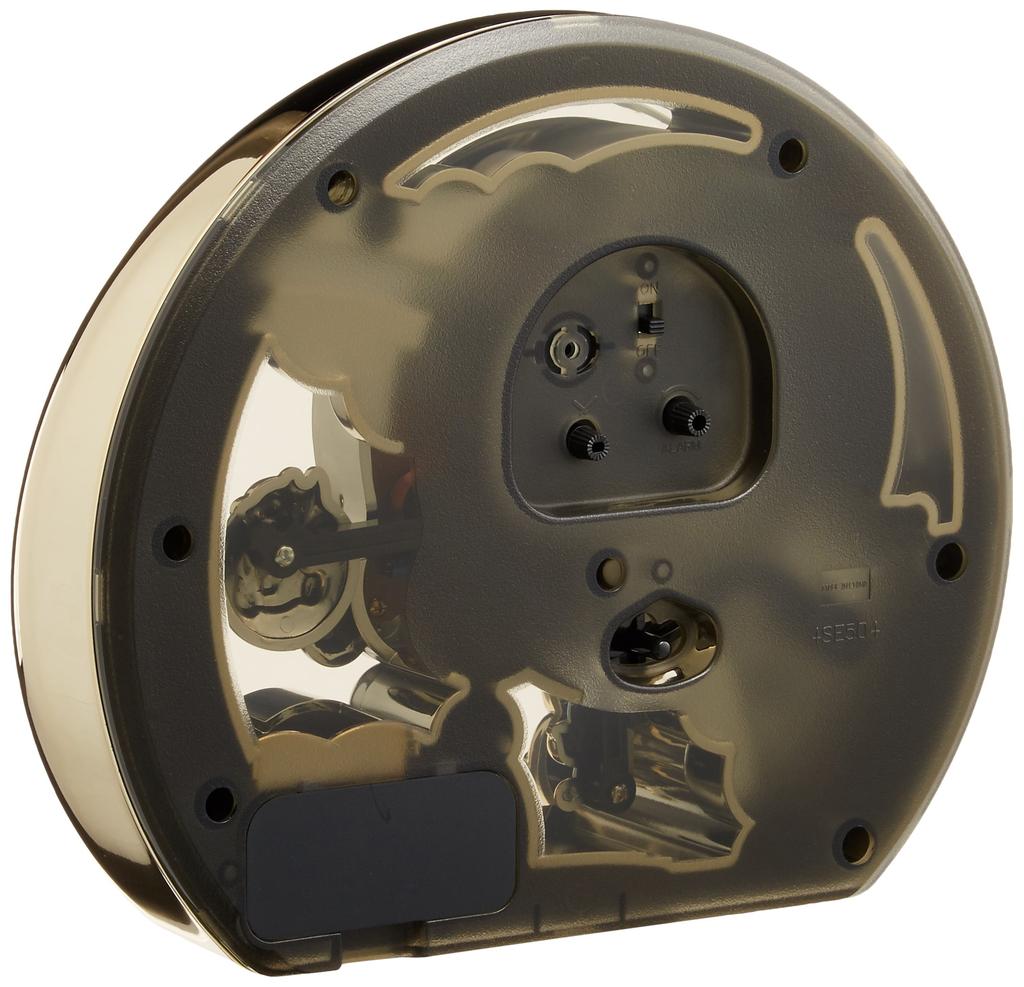 RHYTHM Настольные часы аналоговые электронные с функцией звукового будильника Golden Fantasyland 504SR 4SE504SR18