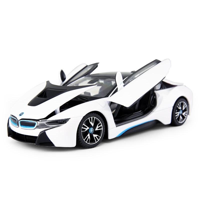 1/24 BMW I8 Supercar New Enegry Vehicle Alloy Car Diecasts & Toy Vehicles Car Model Miniature Scale Model Car for Children
