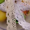 Хлопковая кружевная лента Белая Бежевая Сделай сам Ручная работа Свадебная вечеринка Рукоделие Упаковка подарков Пэчворк Вязаное крючком кружево 5 метров 10 метров 20 метров