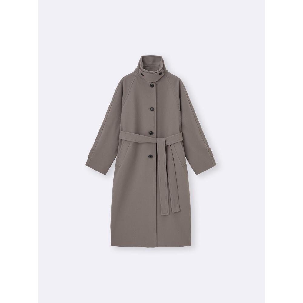 GU by Uniqlo Cozy Melton Balmacaan Coat Model  Ec Length 113.0 120.0cm 