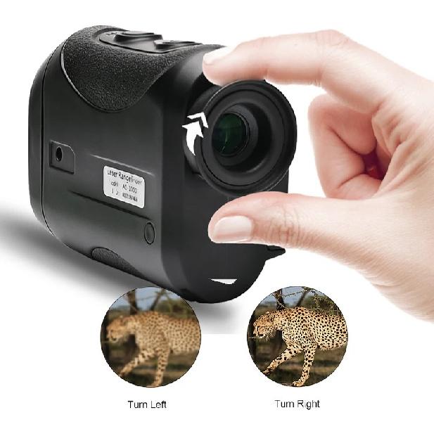 8X Laser Rangefinder 1500M Distance Meter Telescope High Precision Hand-hold Monouclars Golf Measurement Electronic Outdoor