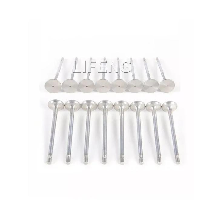16pcs Engine Intake & Exhaust Valves Set For Mercedes-Benz W246 C117 X218 C218 S205 C205 W213 A207 A238 C207 C238 X156 C253 R172