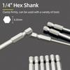 100mm Cross Head Screwdriver Bit Magnetic PH1 PH2 Phillips Screw Driver Bits 1/4” Hex Shank S2 Alloy Steel Electric Hand Tools