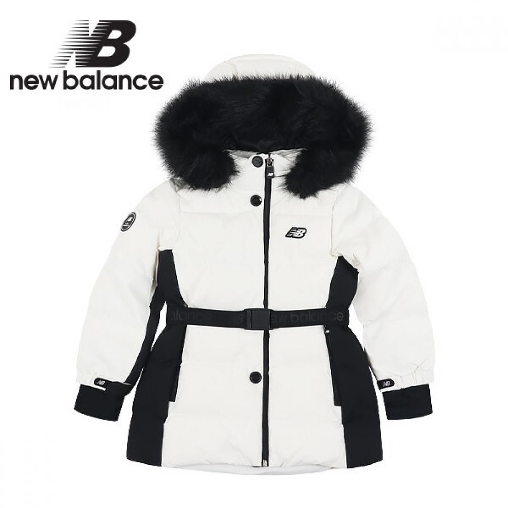 New Balance Дети Девочки Премиум Гусиный Пух Кремовый