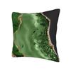 Green And Gold Line Pattern Pillow Case Print Pillow Cover For Sofa Home Decor Vintage Pillowcases