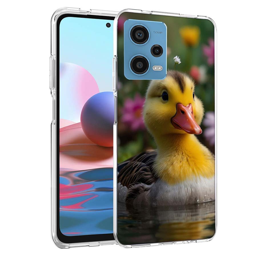 Yellow Duck Phone Case For Redmi Note 13 12 14 15 Pro Plus 13R 11 11T 11E 11S 10 Pro 10S 9 9S Cover Cell Clear TPU Capa Cases Sh