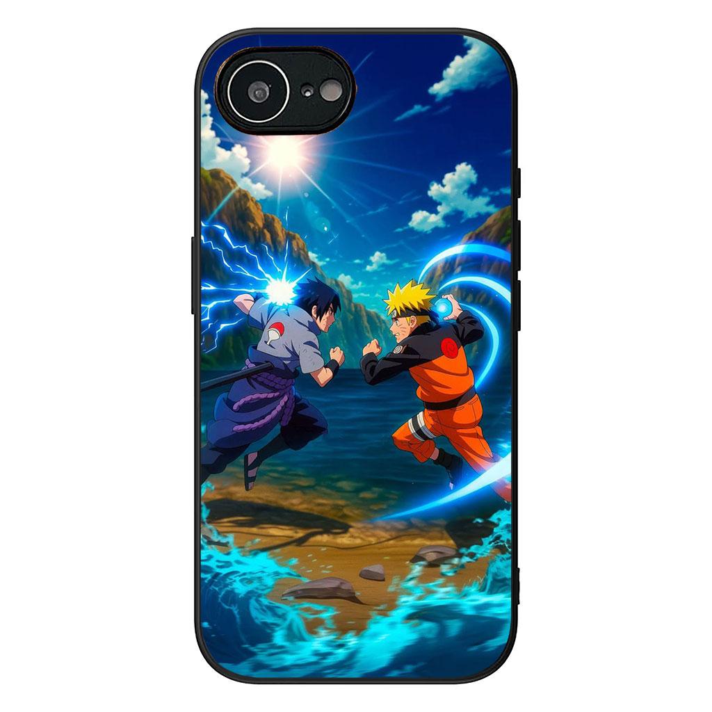 Чехол для Apple iPhone 16 15 14 Plus 13 12 Mini 17 Pro Max + ProMax 16E Air Чехол для телефона Наруто Пейн Саске Учиха